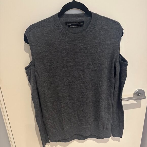 All Saints Cold Shoulder top - Picture 1 of 4